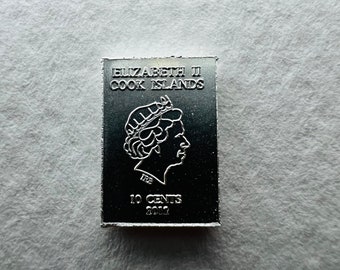 1 Pure Silver Bar 999/1000 Queen Elizabeth II