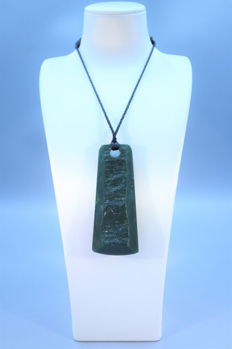 Polynesian Toki Jade Pendant