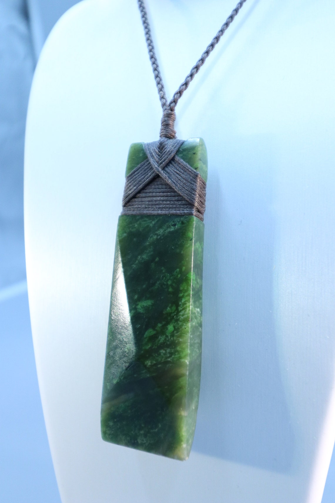 Maori Toki Jade Pendant Etsy
