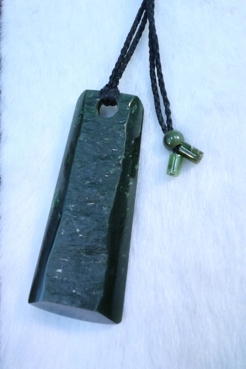 Polynesian Toki Jade Pendant