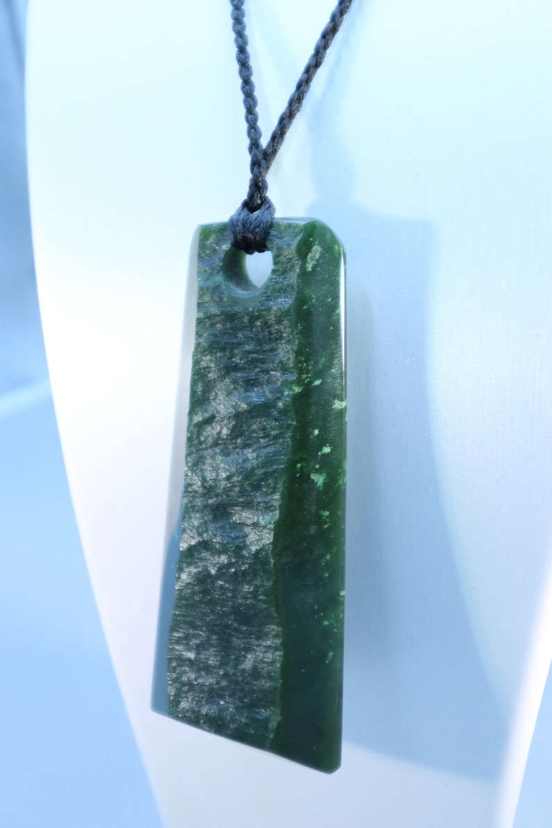 Polynesian Toki Jade Pendant