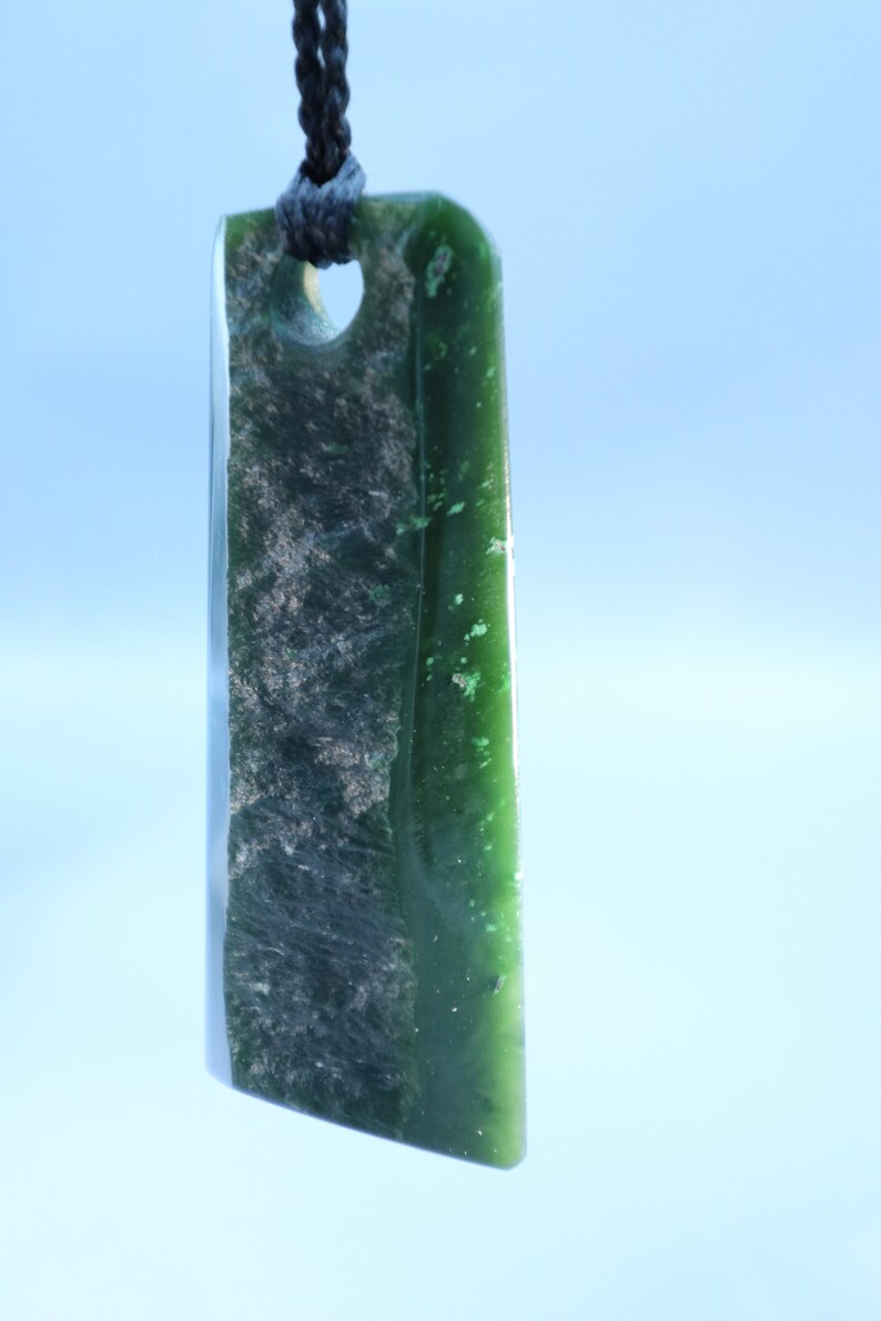 Polynesian Toki Jade Pendant