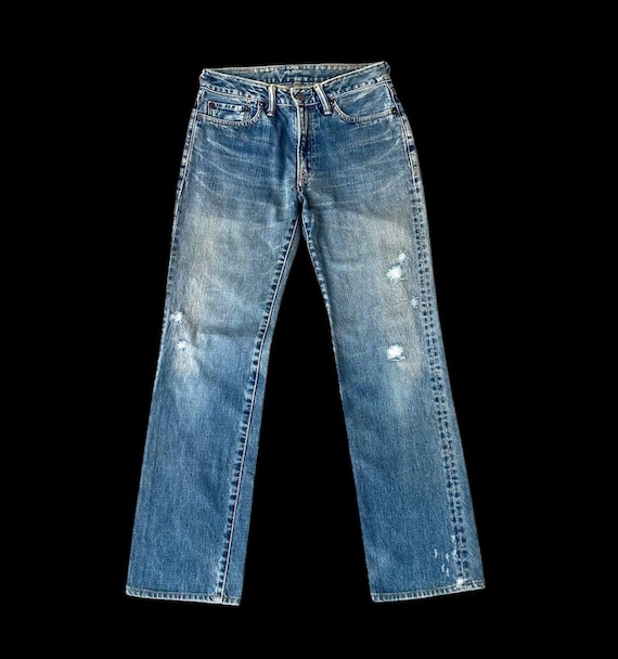 KAPITAL KIRO HIRATA ヴィンテージ加工 W30 デニムパンツ KAPITAL KIRO 