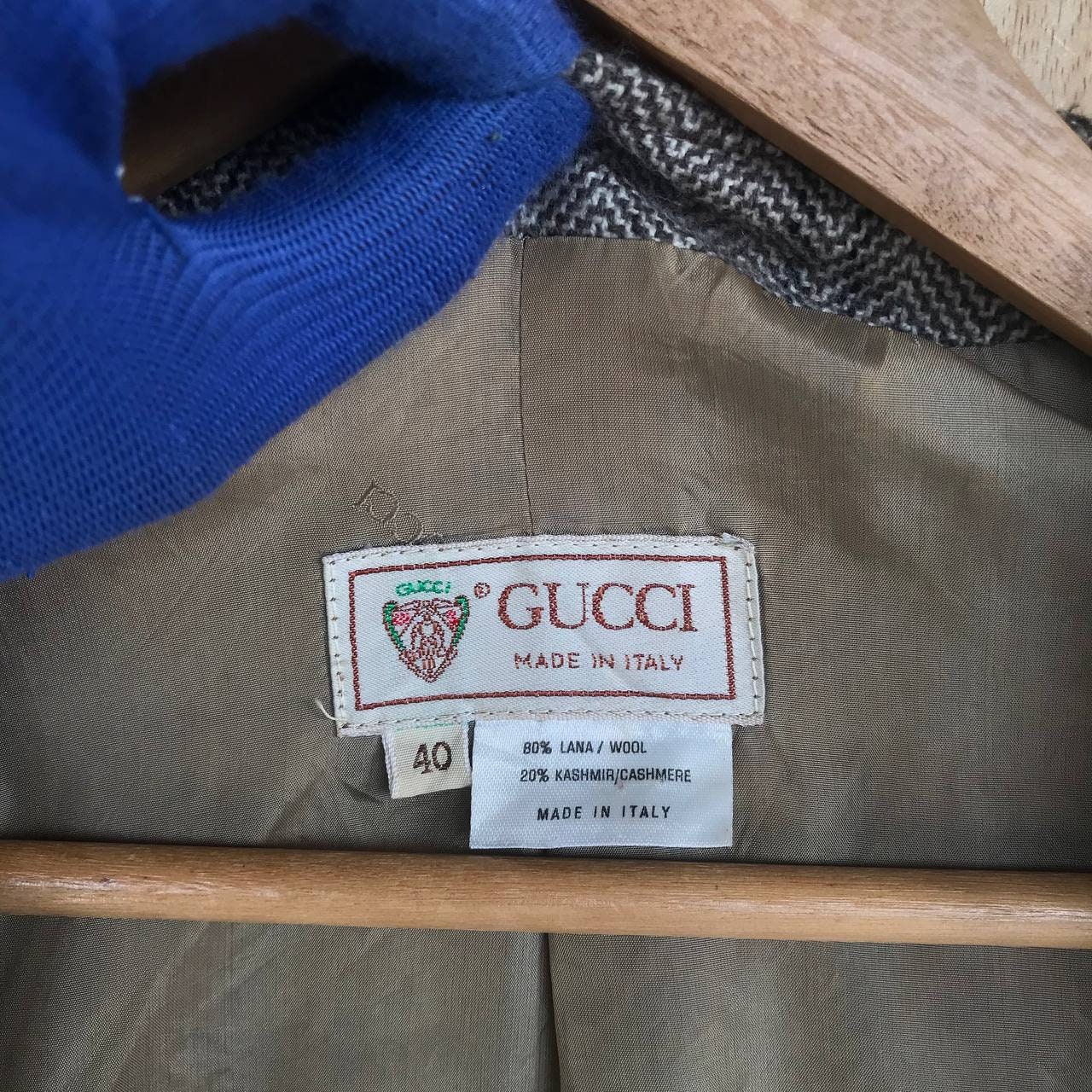 RARE Vintage 80s Gucci Women Wool Jacket/vintage Gucci Women/gucci 