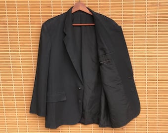 Vintage 90s COMME DES GARCON Rayon Minimalist Avant Garde Jacket Rei Kawakubo/Japan Designer Jacket/Issey Miyake Jacket/Men Comme Des Garcon