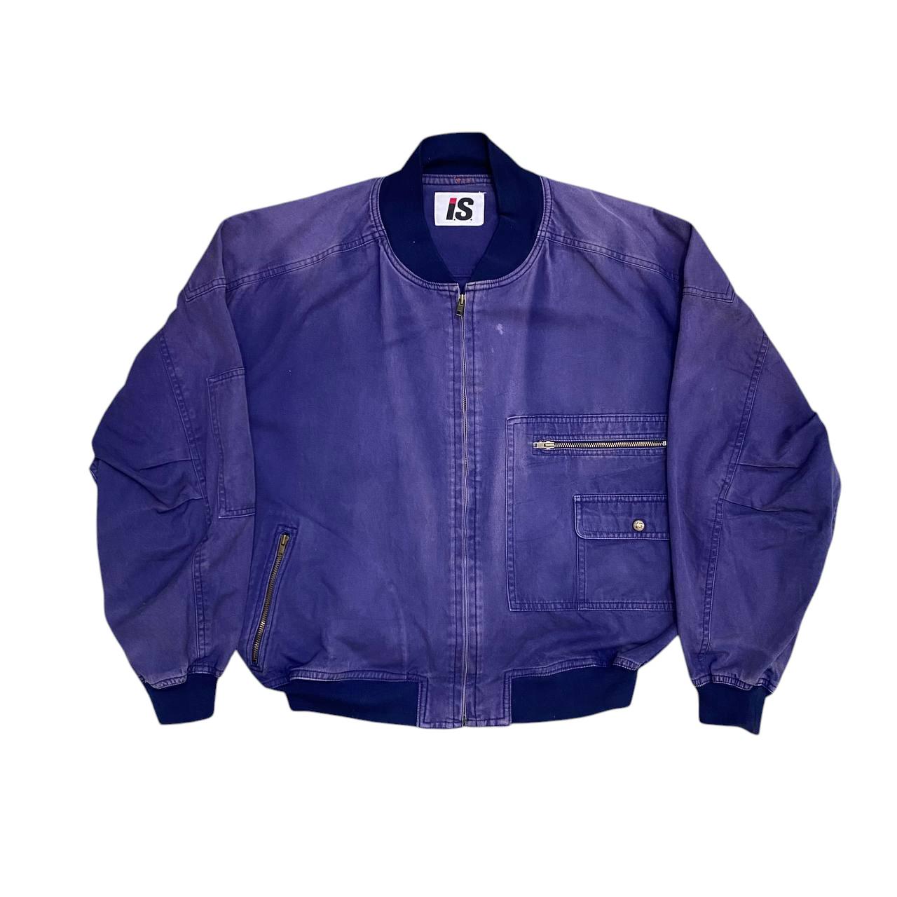 VINTAGE 80-90S ISSEY MIYAKE I.sport Care Instruction Worn Faded