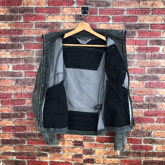 VINTAGE FIELDCORE X NWZ Workers Japanese Biker Jacket Multipocket