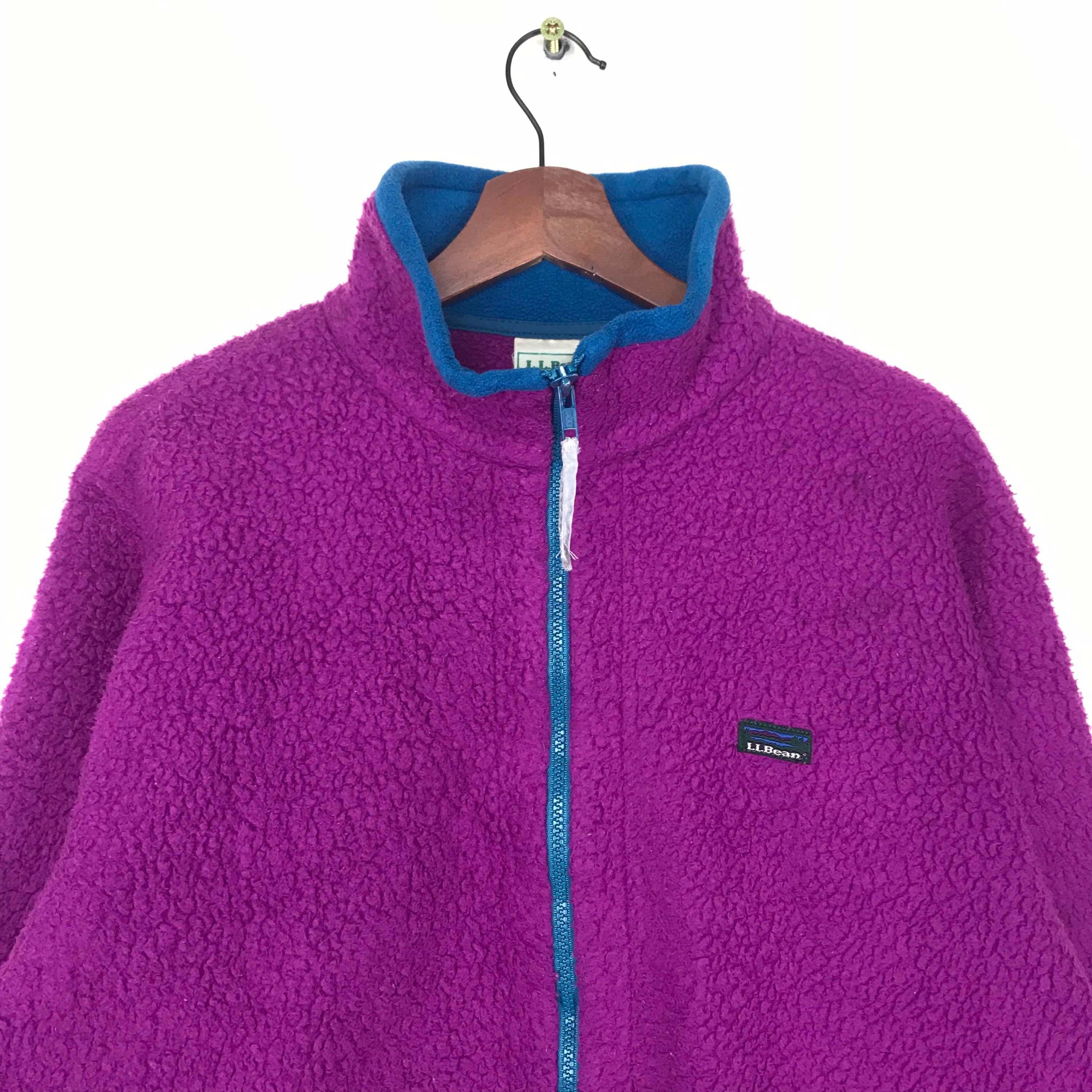 VINTAGE 90s LL Bean Fleece X Pile Mens Fleece Outdoor Fleece