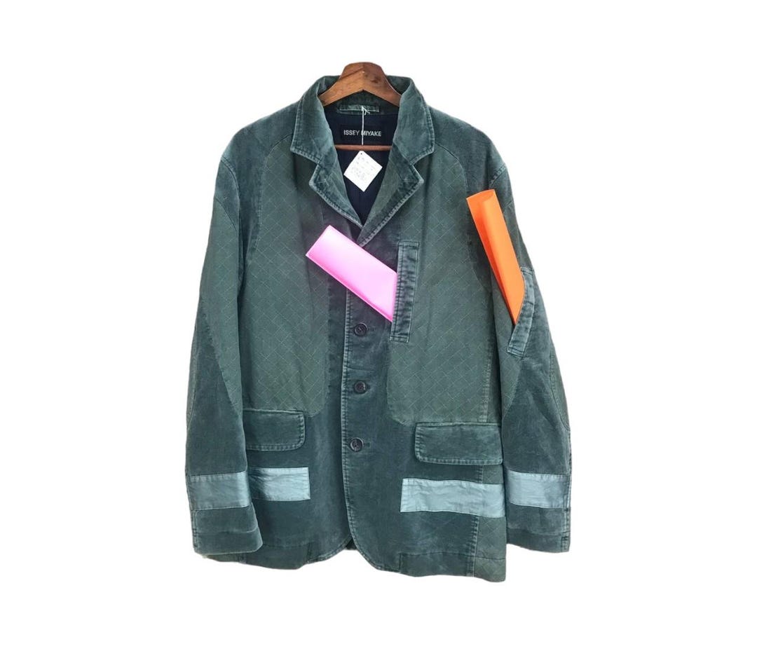ISSEY MIYAKE FW1995 Quilted BlazerΩ