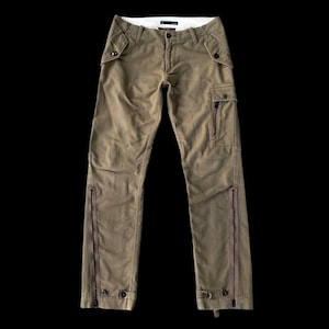 VINTAGE JOHNBULL MILITARY Bondage Cargo Pant Straight Slim Lowrise Made In Japan W30x32/Military Pant/Bondage Pant/Japan Pant/Kapital Pant