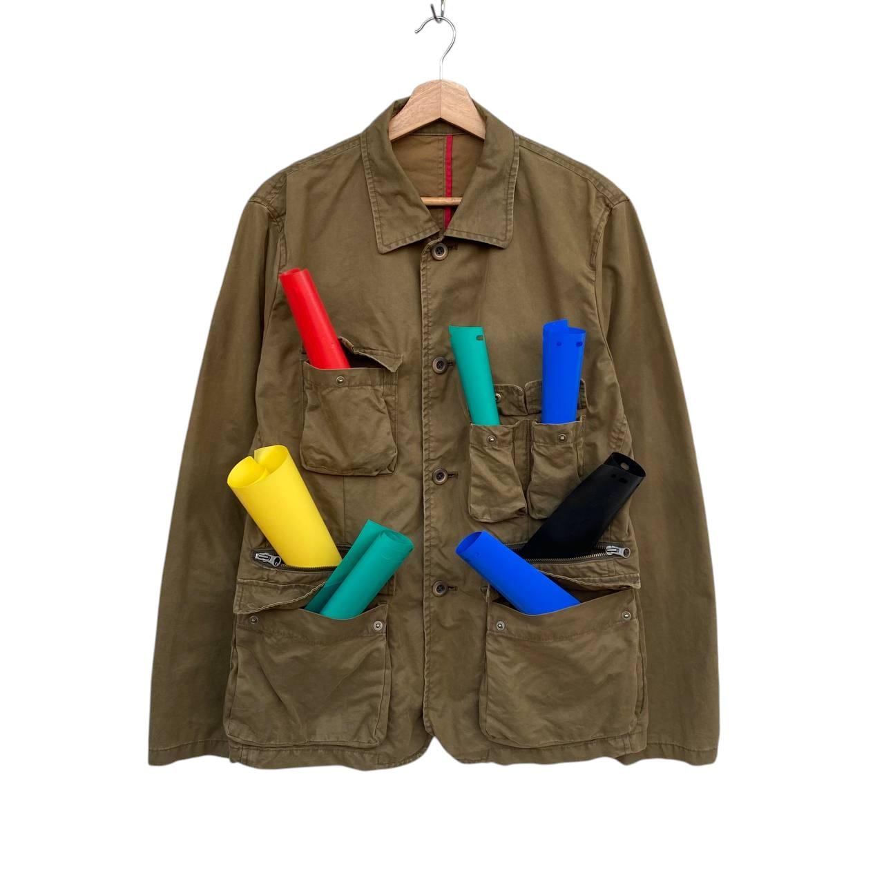 Y2K 291295=HOMME Archive Multi-pocket