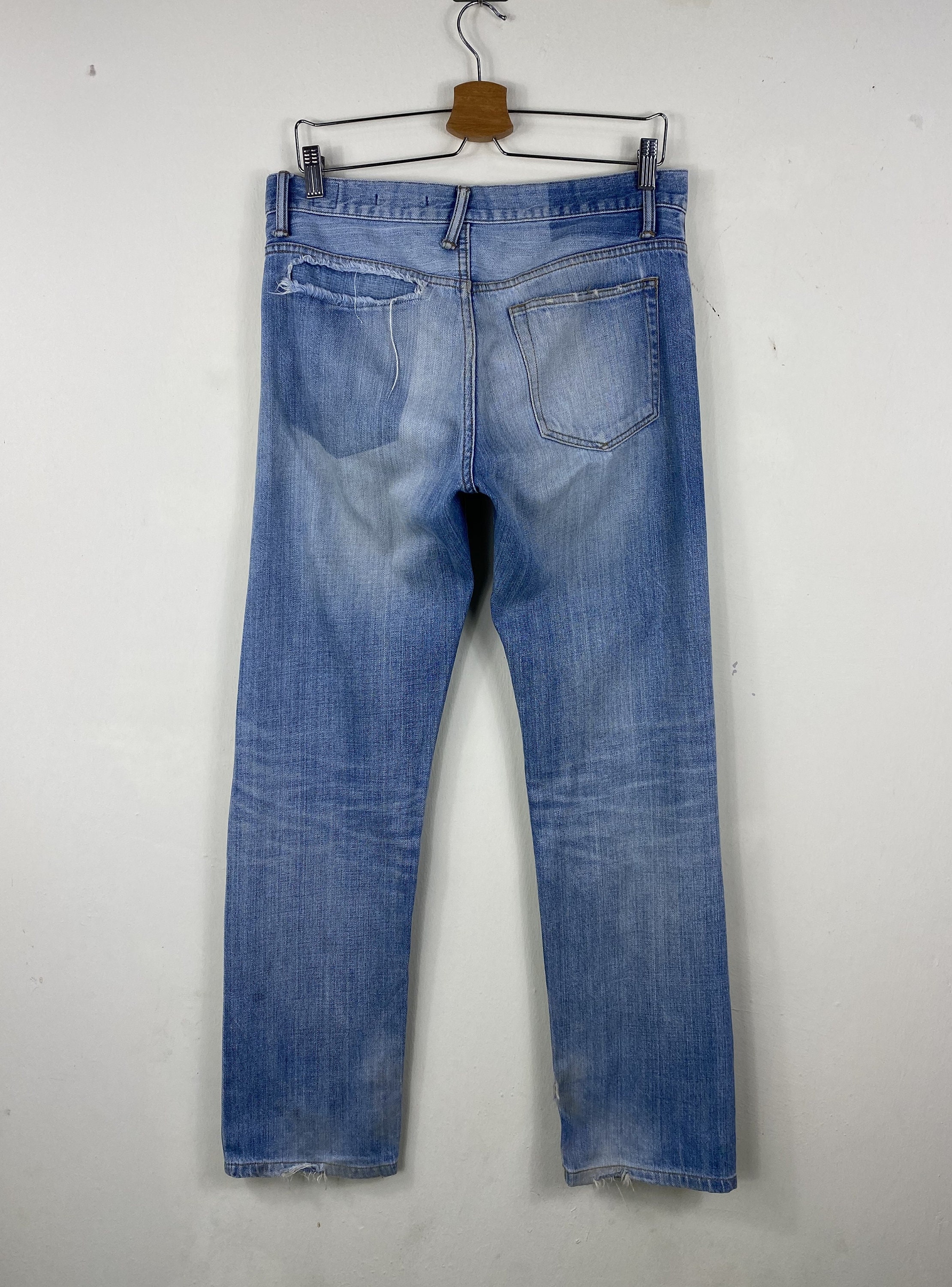 ＊韓国＊［NUROSE］CONCRETE DAMAGED DIRTY DENIM 2color S-L Eco Ezra Destroyed Skinny Jeans | GUESS Factory Ca