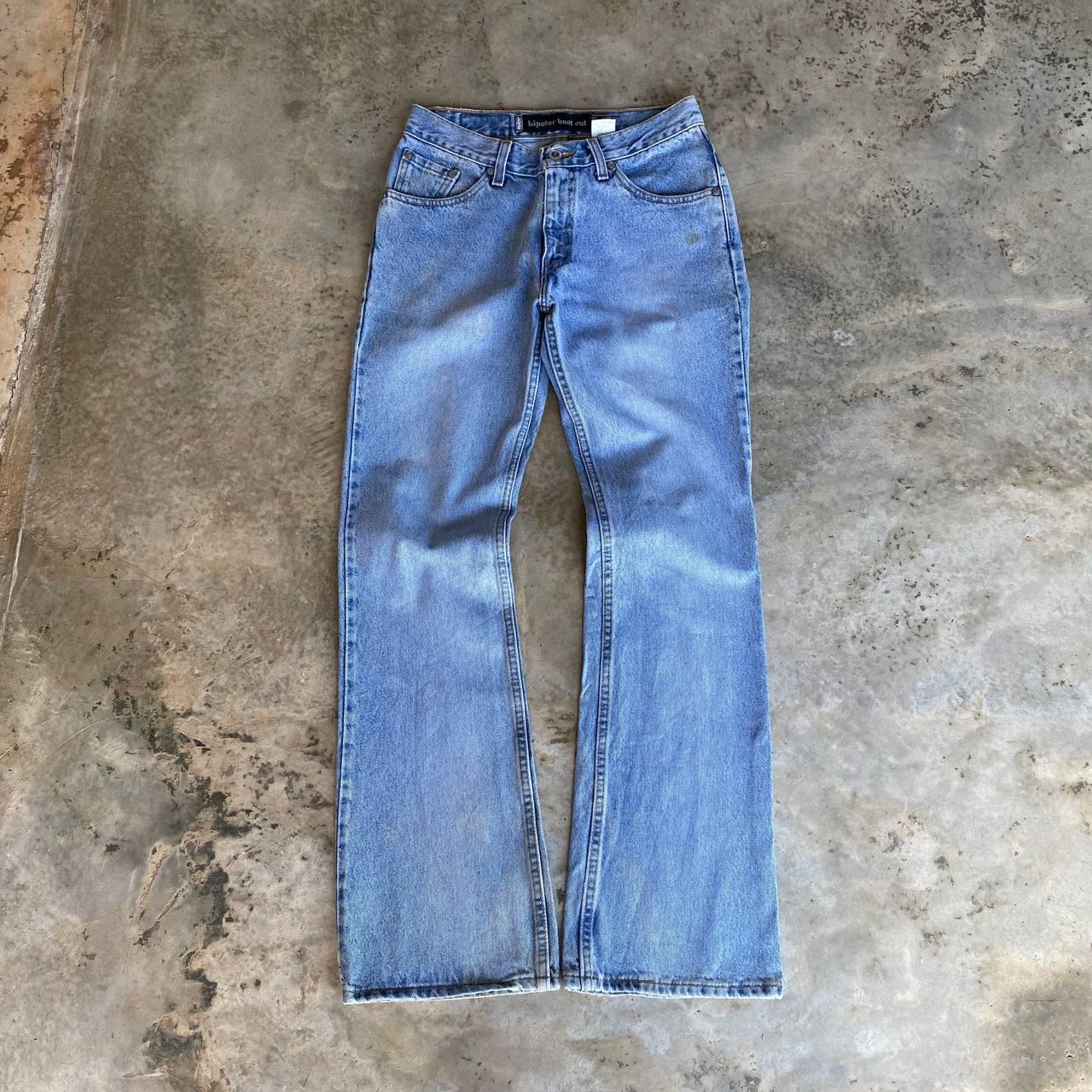 RARE VINTAGE LEVIS 90S Silvertab Stonewash Hipster Bootcut Flare