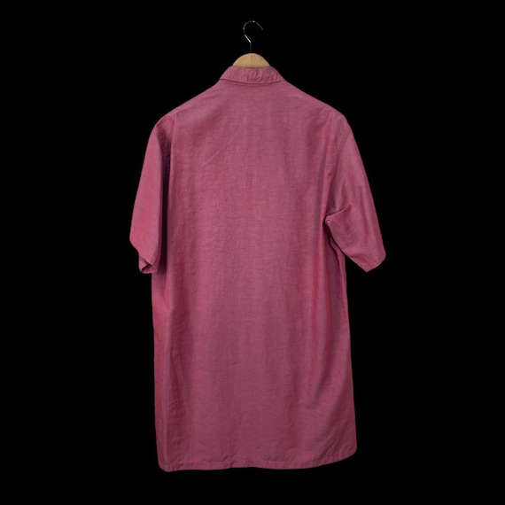 トップス Yohji Yamamoto ys for men archive VINTAGE 90S YOHJI YAMAMOTO Ys for Men Linen Long Shirt Shortsleeve