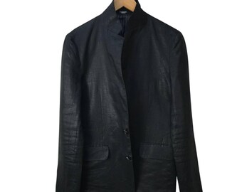 Vintage Y2K Tornado Mart Wool Drape Coat Japanese Brand Casual