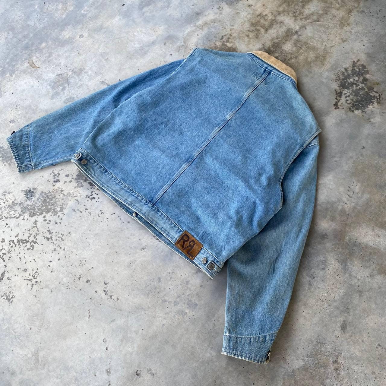 RARE Vintage RRL Polo Ralph Lauren Denim Usa Type 2 Jacket Trucker