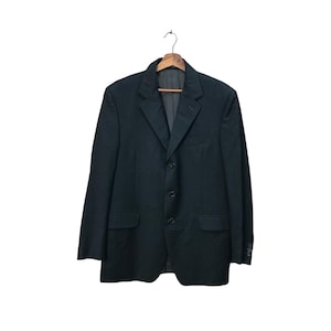 FENDI BLAZER COAT Italy Button 3 Vintage Fendi/Men Jacket/Men Coat/Men Blazer/Italian Designer/Minimalist