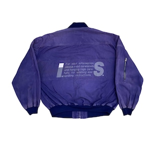 ジャケット・アウター ISSEY MIYAKE COTTON LABEL MA-1 90s Issey Miyake Bomber Jacket - Etsy