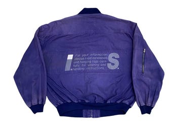 Vintage 80s Issey Miyake Bomber Jacket Size M - Etsy Vintage 80s Issey Miyake Bomber Jacket Size M - Etsy