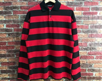 Vintage Nike ラグビー ポロシャツ O2 Vintage 90's Nike O2 England Rugby Jersey Polo Rugby Shirt