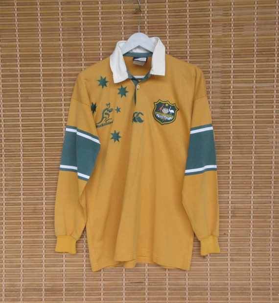 Vintage Canterbury of Australia Rugby Shirt distr… - image 1