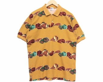 トップス A BATHING APE DOT POLO A Bathing Ape Bape Polka Dot Polo Shirt Size Small Far