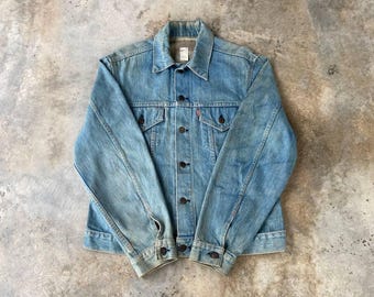 Vintage LEVI'S 507 Type 2 II Selvedge Denim Trucker Jacket Size 38