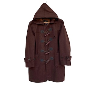 ジャケット・アウター 00s japanese label duffel coat hoodie Japanese Duffle Coat - Etsy