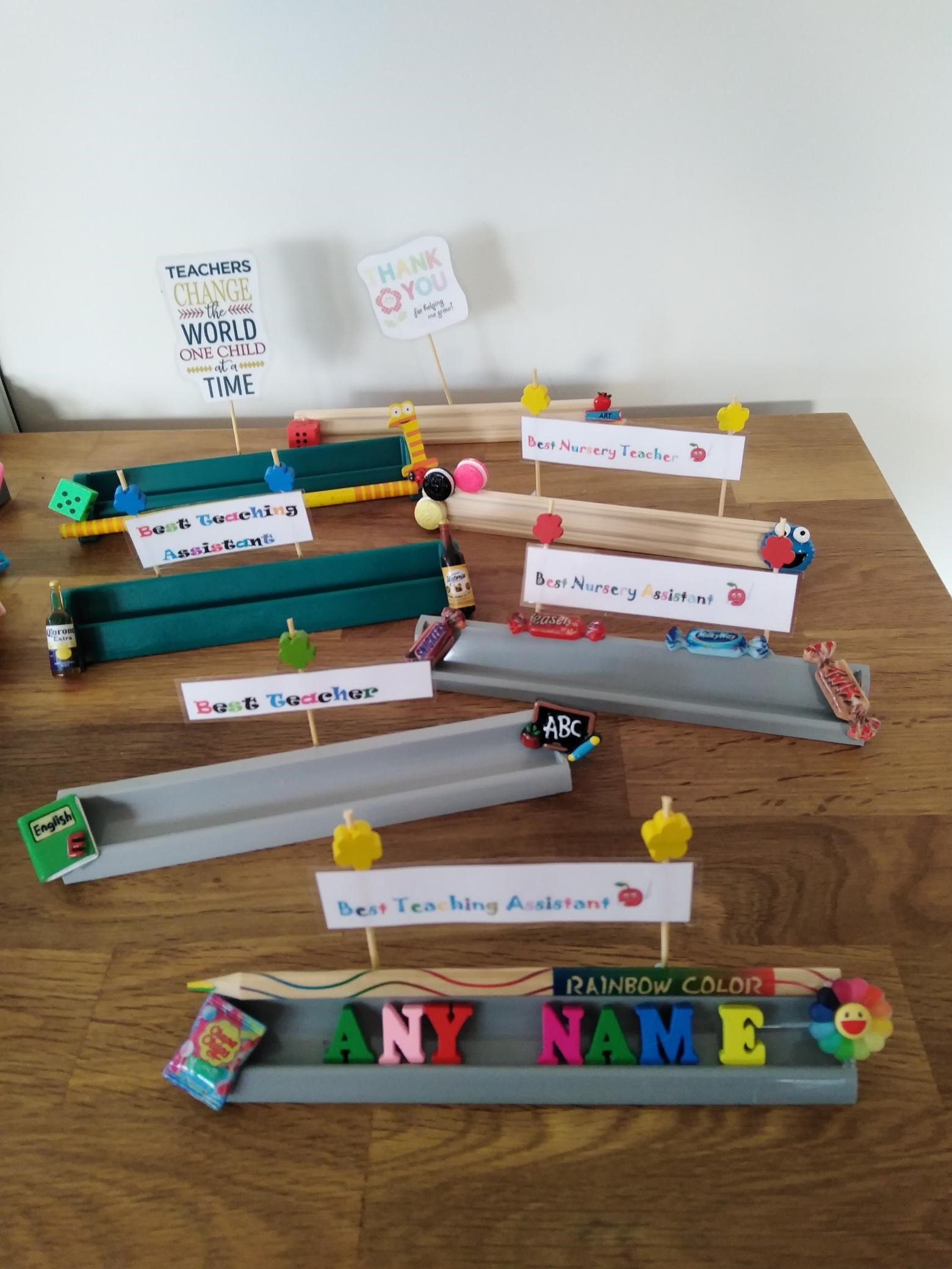 Personalised Teacher Gift School Pencil Case Accessory 