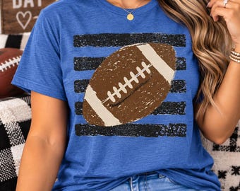 Vintage Football Shirt, Retro Football Graphic Tee, Football Game Day Shirt, Distressed Football Tee, Football Mom Shirt, Fall Sports Tee