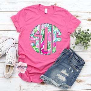 Lilly Inspired Monogram ~ Personalized Lilly Monogram ~ Custom Lilly Inspired Monogram ~ Monogram ~ Lilly Inspired ~ Womens Monogram