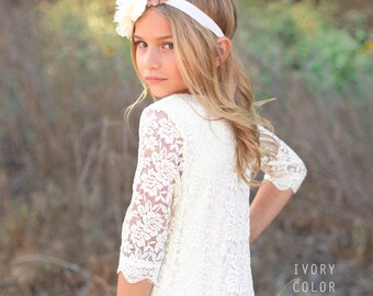Casual Flower Girl Dress