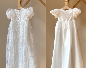 Robe de baptême pour bébé fille, Robe de baptême en dentelle, Robe de baptême pour bébé fille, Robe de baptême, Robe de baptême, Robe de baptême en dentelle