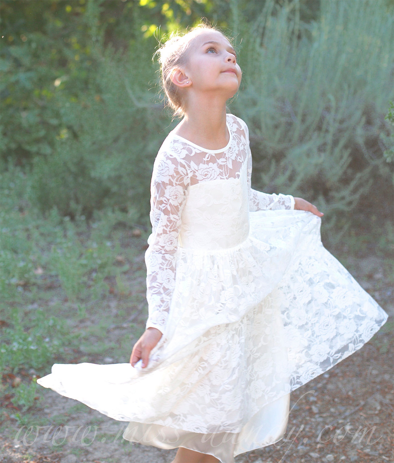 Burgund Boho Blumenmädchenkleid schwarze rustikale | Etsy