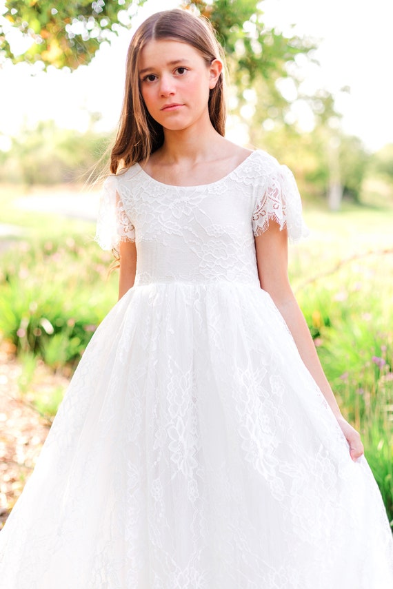Boho first communion dress sales