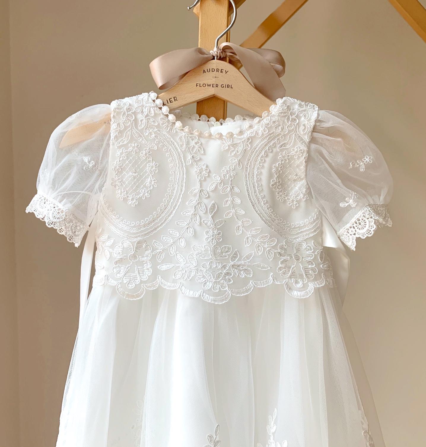 【Praying】Blessing Dress White Baby Blessing Dresses / Christening Dresses