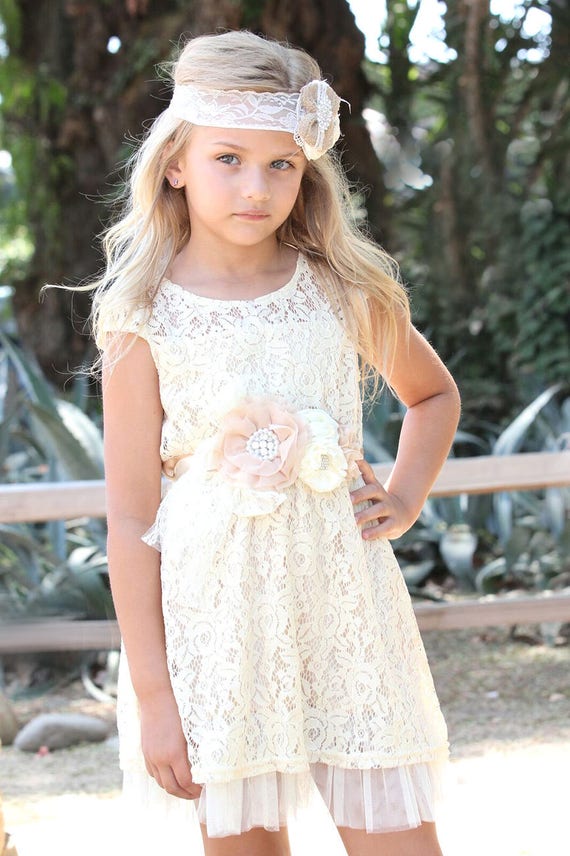 zoe flower girl dress