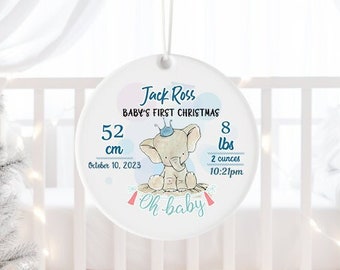 2022 Baby's First Christmas, Ornament, Christmas Ornament, First Christmas, Baby Boy, Christmas Gifts, Custom Gifts