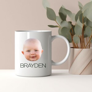Photo face Mug, Custom face mug, Custom Photo Mug, Face mug, Make Your Own Mug, Personalized birthday Gift, baby mug, Mother’s Day