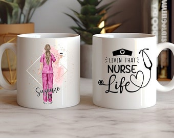 Nurse Mug, Student Nurse, Nurse Gift, Nurse Tumbler, Nursing Gift, Healthcare Gift, Healthcare Mug, New Nurse, RN, RPN