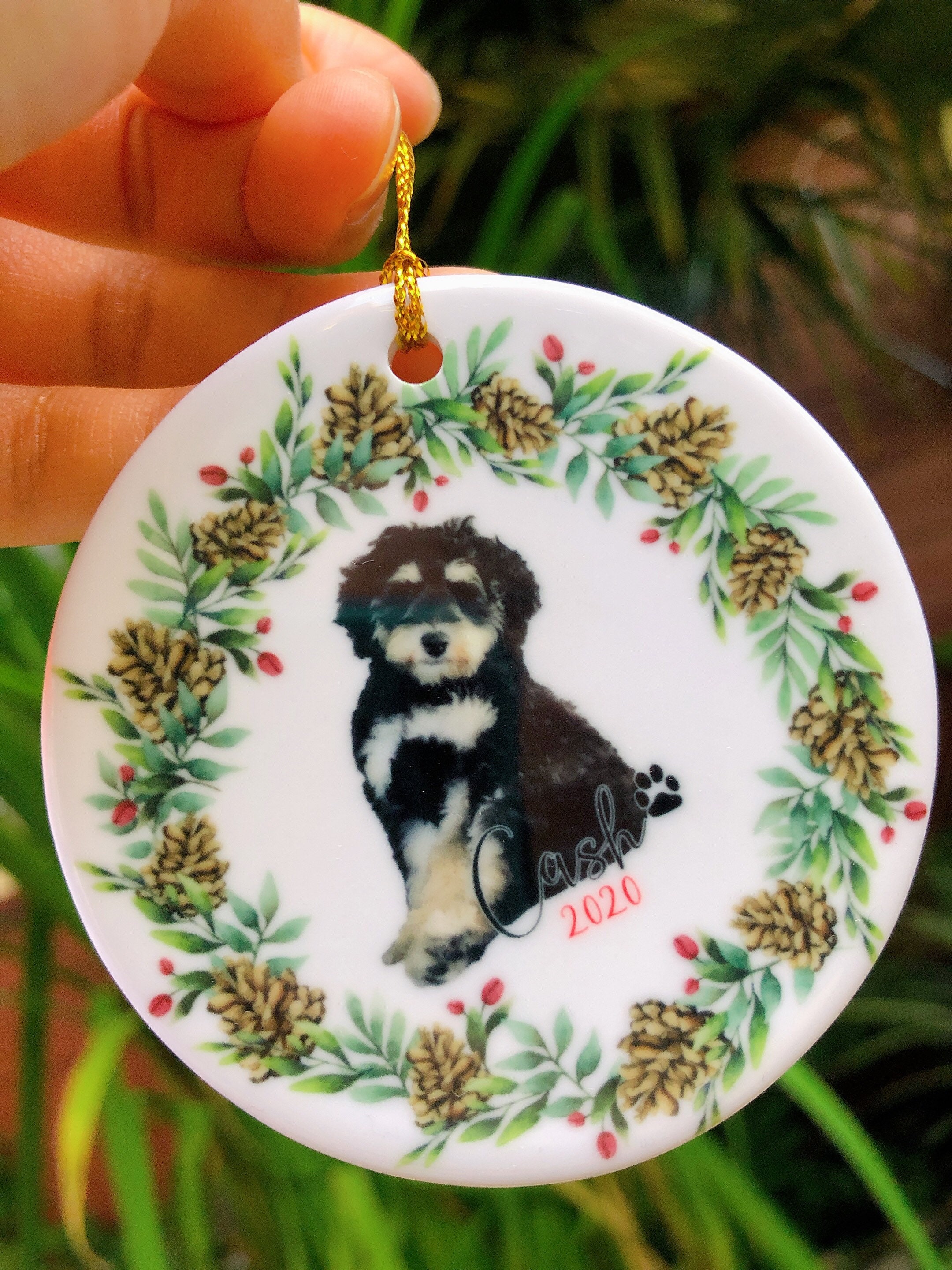custom-pet-ornament-first-pet-first-christmas-personalized-etsy-uk