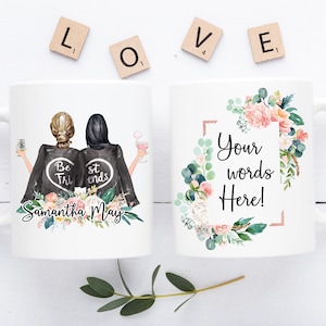 Best Friend Mug, Bestie cup, Best Friend Gift, Friends, Gift For Sister, Birthday Gift, Gift For Her, Long Distance Friends