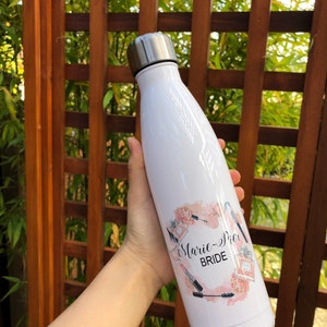 Make-up Bridesmaid Tumbler, Maid of Honour Tumbler, Bridesmaid Gift, Maid of Honor Gift, Make up boarder, Bridesmaid swell, Proposal Box image 8