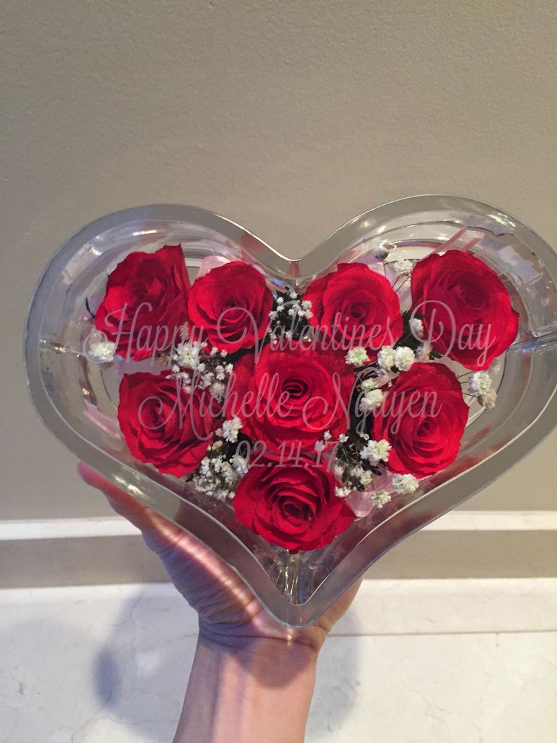 Eternity Roses Personalized Forever Rose Gifts for her Etsy