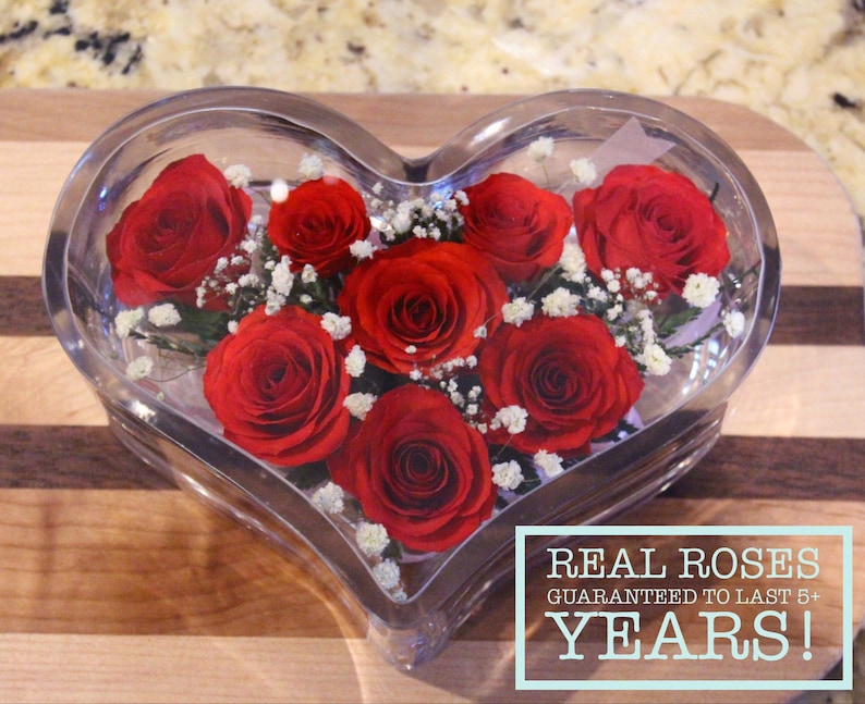 Eternity Roses Personalized Forever Rose Gifts for Her Etsy Canada