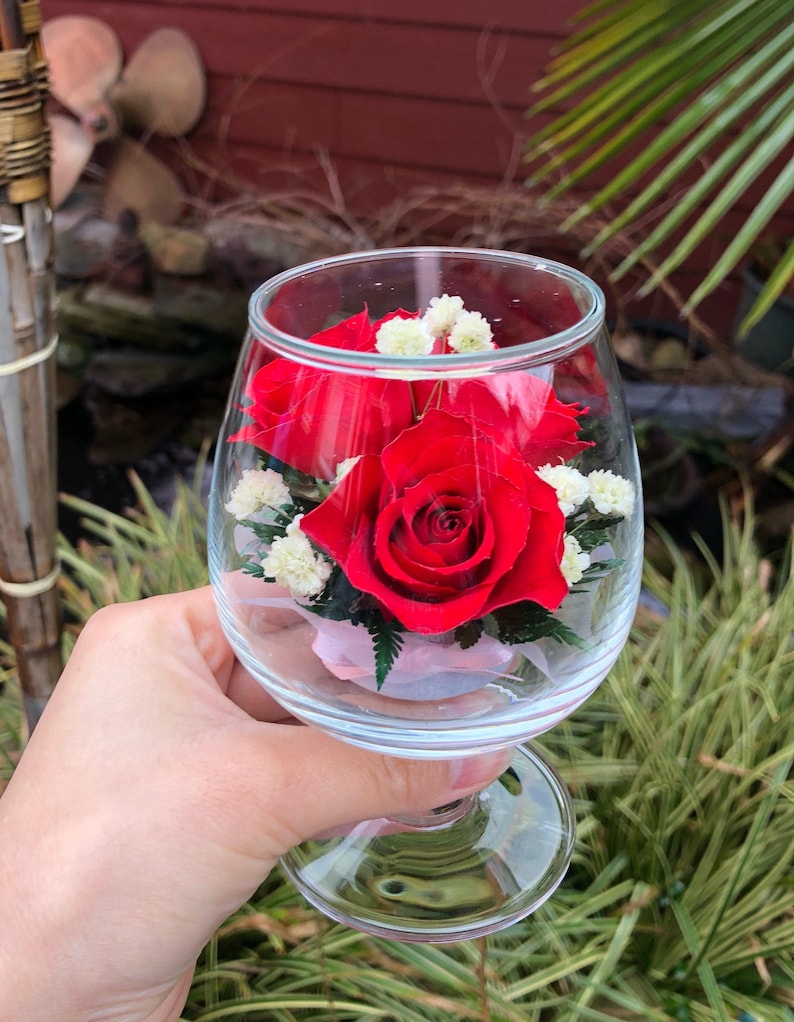 Eternity Roses Real Roses Gifts For Her Gifts For Him | Etsy