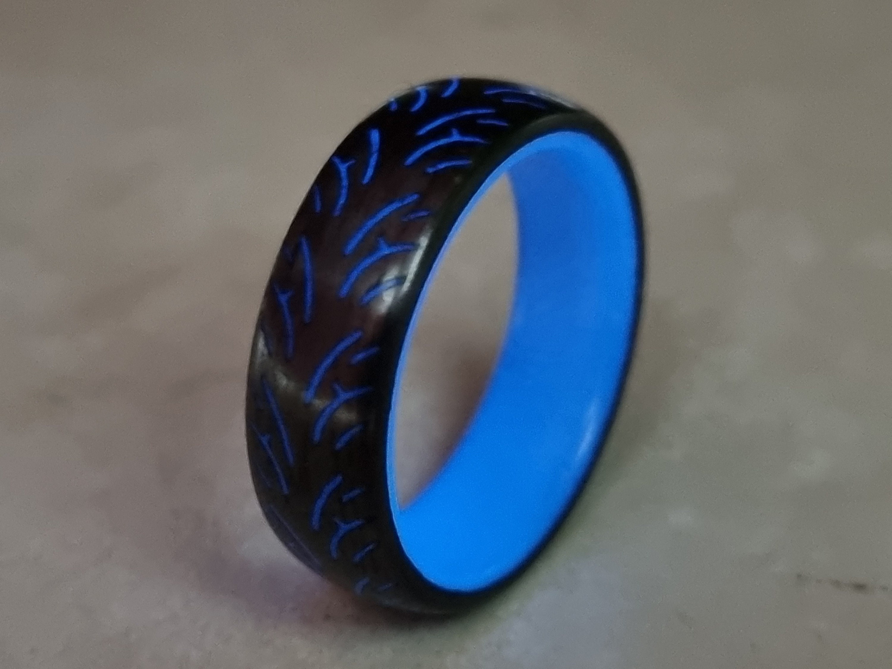 Tire Carbon Fiber ring Tire Tread Ring men's wedding Etsy