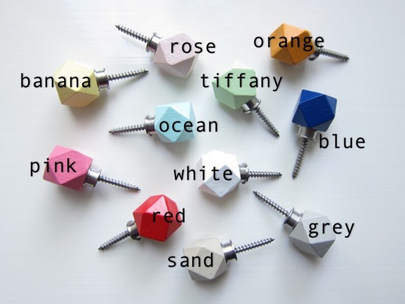 Drawer Pull Choose Colors Dresser Knobs Drawer Knobs Etsy