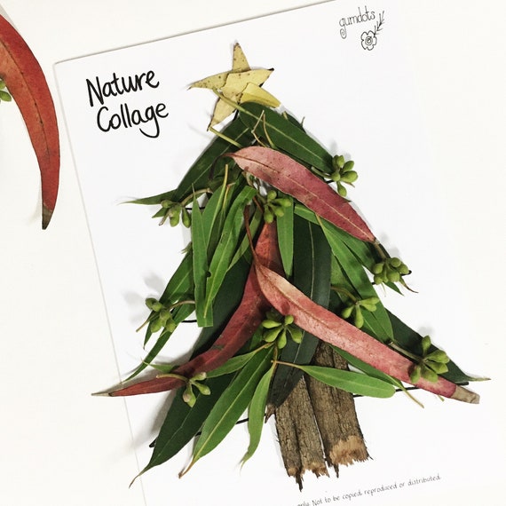 Australian Christmas kids activity printable bundle- colour in nature play diy craft digital worksheet teacher home school resource