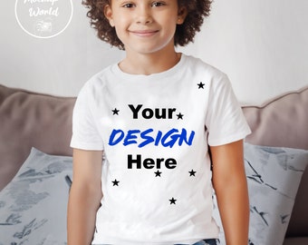 Gilden 5000 MOCKUP for kids boy T-shirt